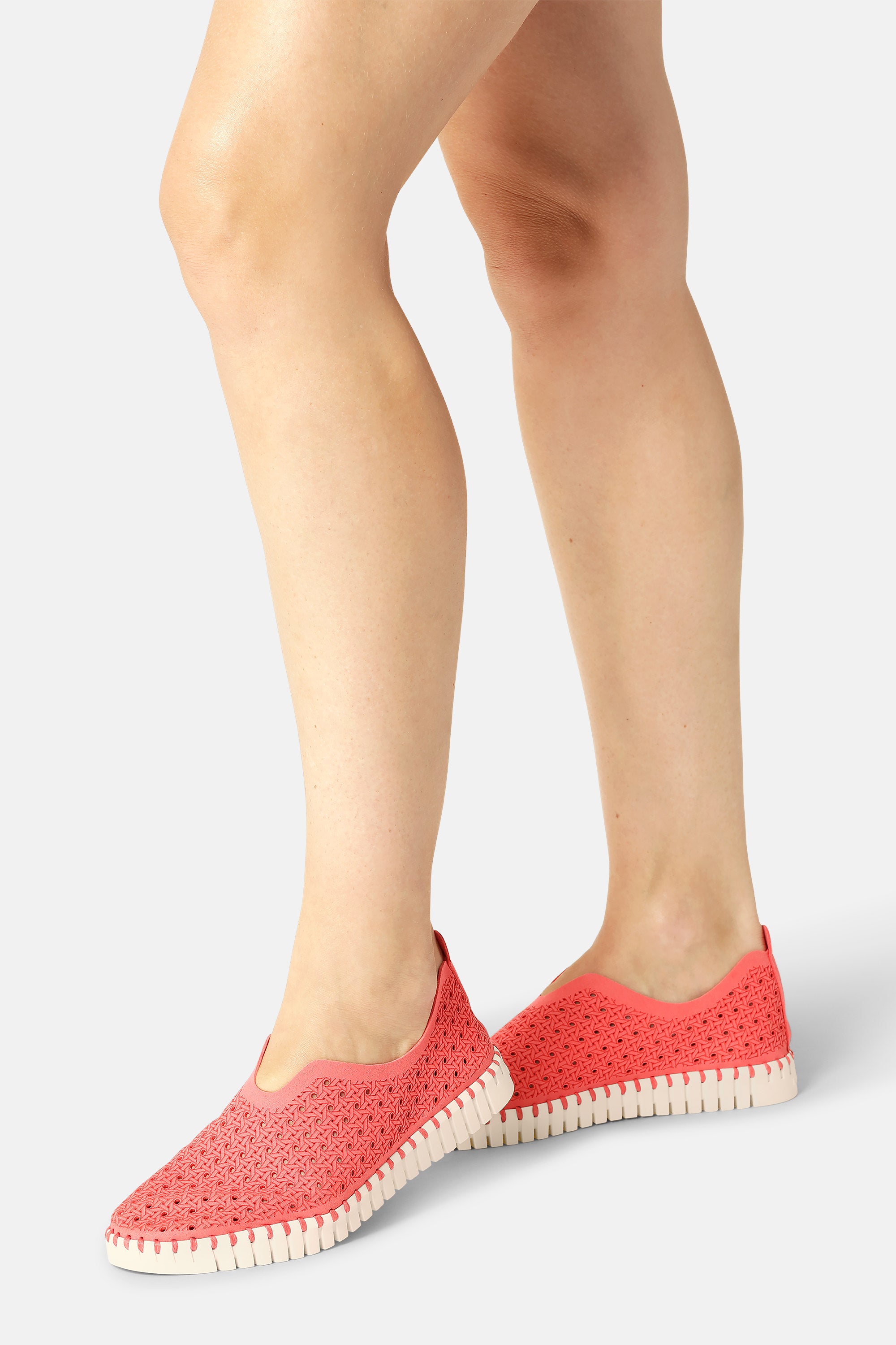 Tulip Sko - Raspberry Pearled Ivory